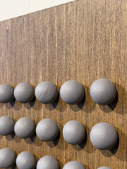 Elephant Ear Gray Spheres