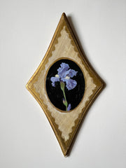 Purple Iris on Diamond II