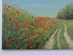 Poppy Lined Path