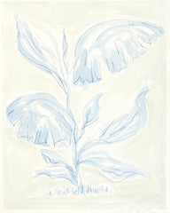 Blue Palm Leaves No. 3