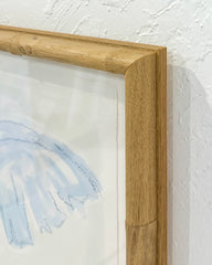 Blue Palm Leaves No. 3