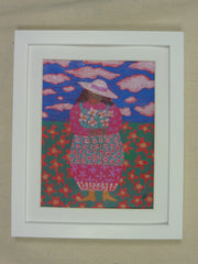 Gullah Girl in White Hat