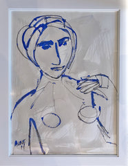 Figure in Blue I