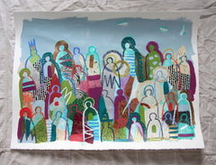 Crowd on Paper 5- Hannah Lane