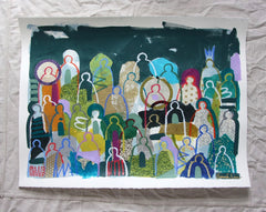 Crowd on Paper 6- Hannah Lane