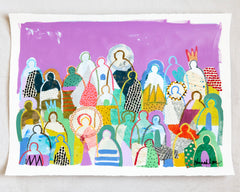 Crowd on Paper 2- Hannah Lane