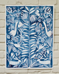 Garden, Indigo Series 02