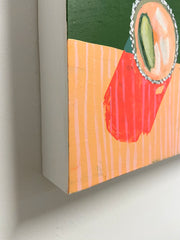 Peach Cucumber Cocktails