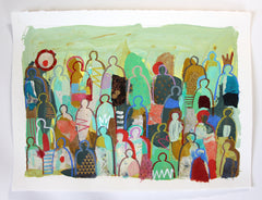 Crowd On Paper 3 - Hannah Lane