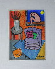 Room With Snake Plant