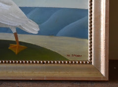 Pelican and Sandpipers