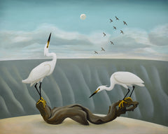 Two Egrets