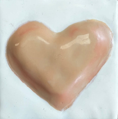 Loved, Soft Coral Heart