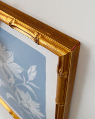 Coastal Floral on Blue