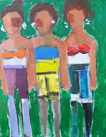 Cousins in Swim Suits