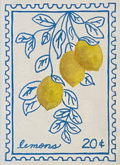 Lemons & Blue Leaves