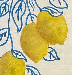 Lemons & Blue Leaves