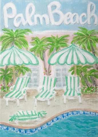 Greetings from The Colony - Poolside