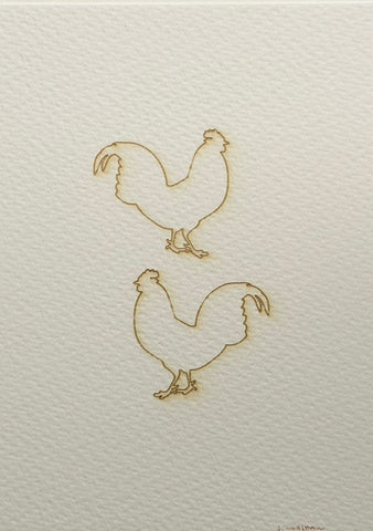 Two Roosters