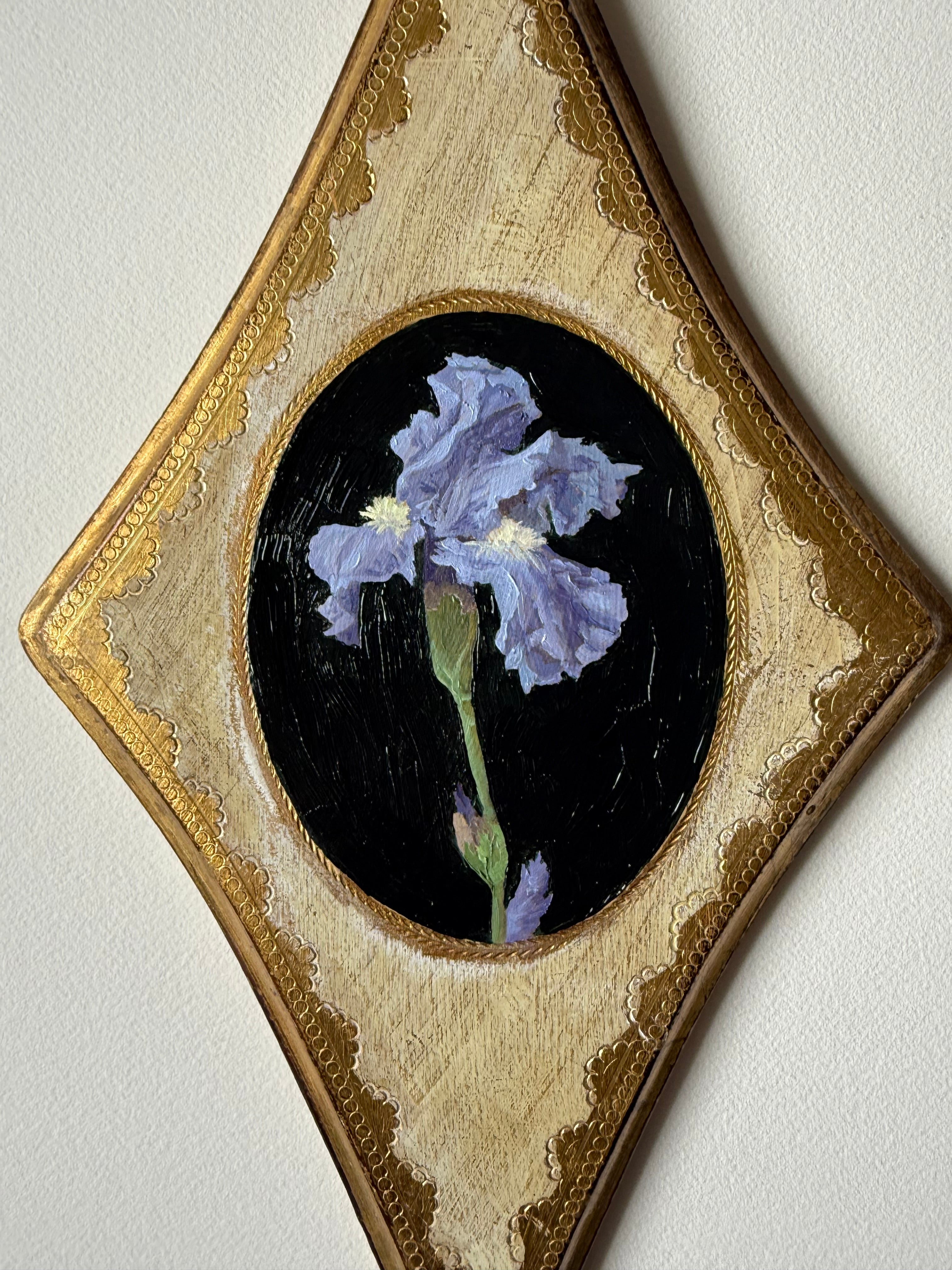 Purple Iris on Diamond II
