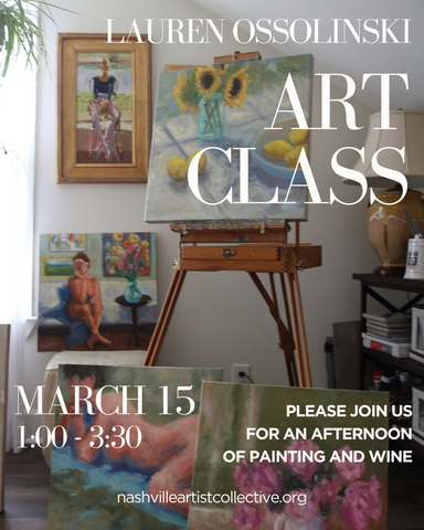 Lauren Ossolinski Art Class - March 15