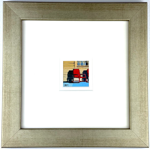 Red Porch Chair
