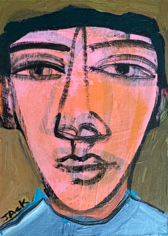 Man in Blue