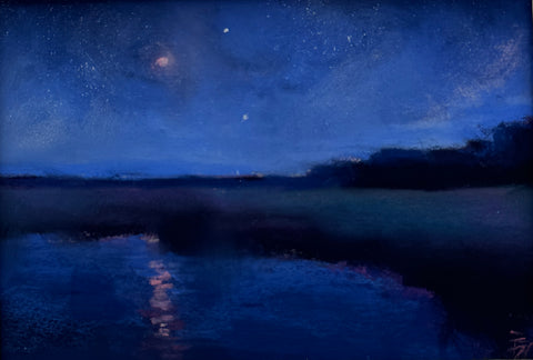 Stars and Moon