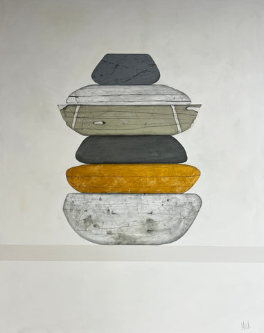 Mick Beisel XRAY Stacked Stones – Artist Collectives