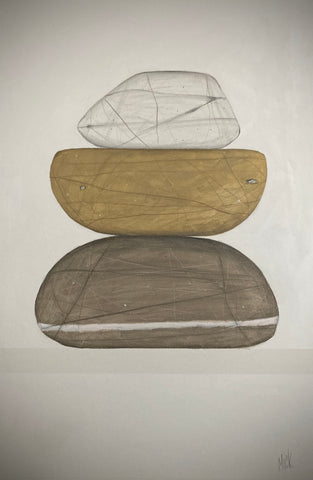 Mick Beisel XRAY Stacked Stones – Artist Collectives