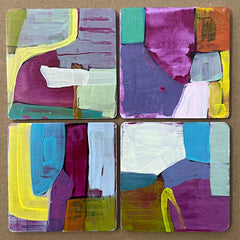 Abstract Art Drink Coasters No. 6