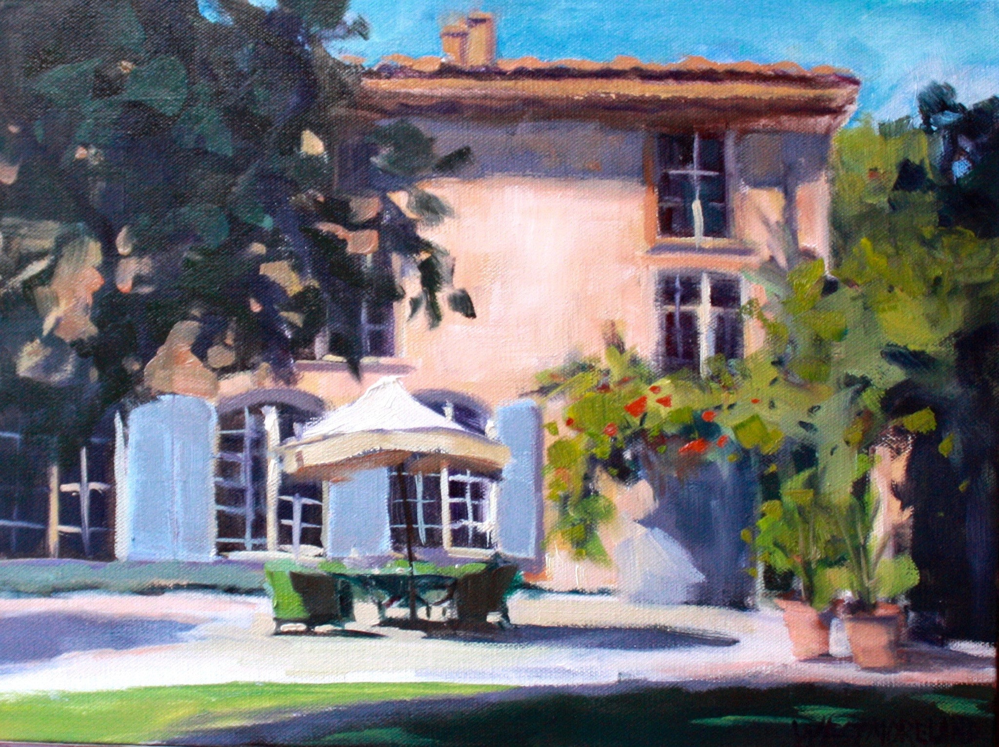 Afternoon at the Chateau