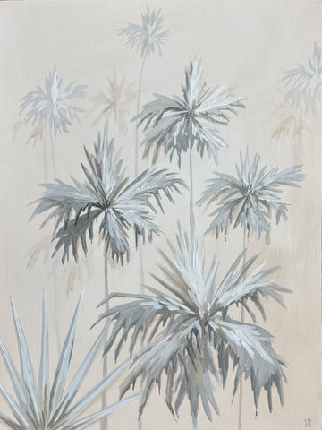 Bright White Palms
