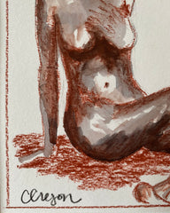 Charcoal Figure No. 3