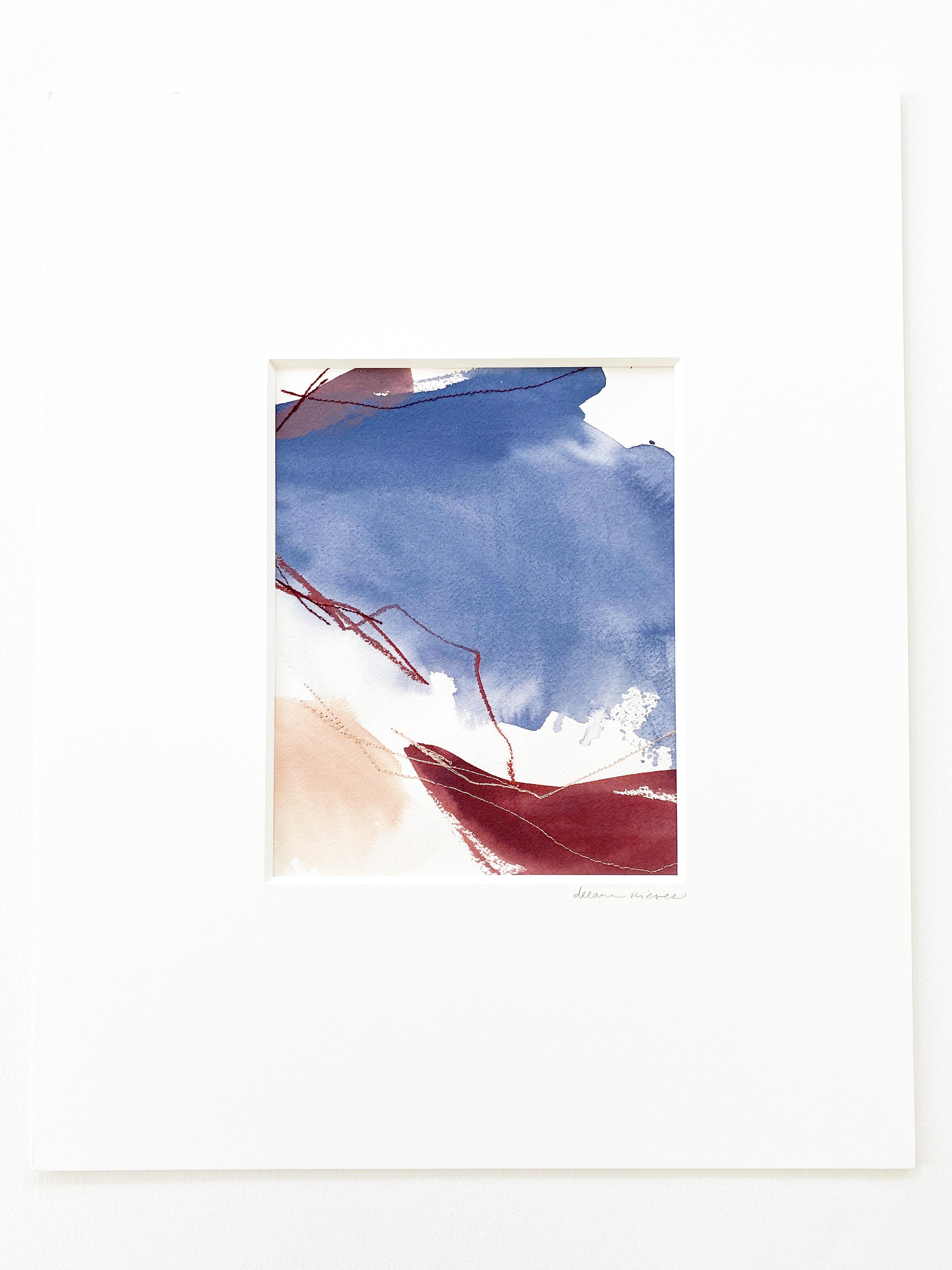 Blue Violet and Red Wine 1
