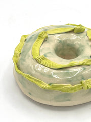 Green Ribbon Wall Donut