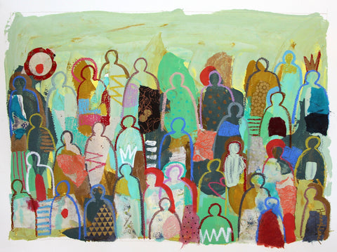 Crowd On Paper 3 - Hannah Lane