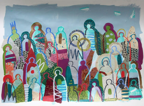 Crowd on Paper 5- Hannah Lane