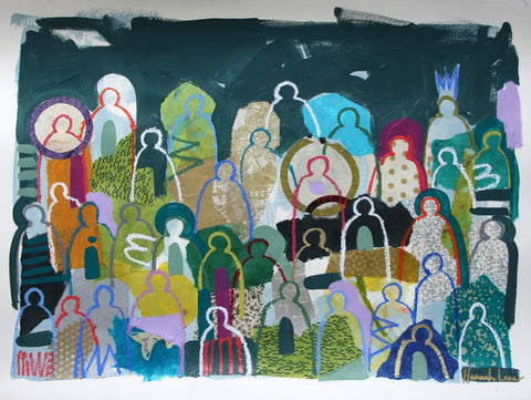 Crowd on Paper 6- Hannah Lane