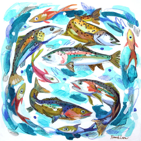 Swirling Trout 3
