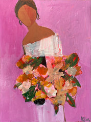 Woman with Flowers