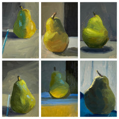 Pear Sketch 6