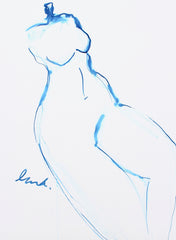 Lady in Blue VI