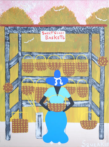 Basket Lady (Sign)