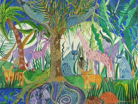 Cheetahs in a Tree